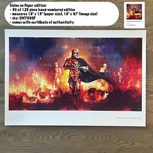 Impresión artística The Phasma Command 19” x 13” en Gicele con c/o 30 de 125 por Akirant - Imagen 1 de 3