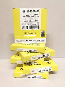 6 x BMW 2.5 PETROL M20 M20B25 E28 E30 E34 ENGINE PISTON RINGS 08-106500-00 - Picture 1 of 8