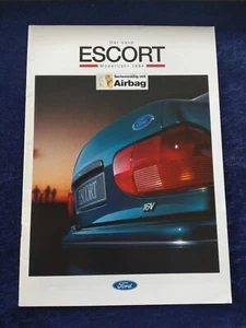 FORD Escort CL CLX Ghia Ghia Si XR3i RS 2000 Cabrio Cosworth Prospekt 08.1993 - Picture 1 of 11