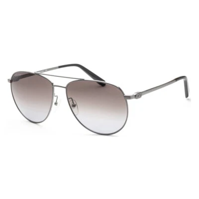 SALVATORE FERRAGAMO SF157S 069 Rutênio Brilhante / Cinza Escuro Gradiente 60-15-140... - Imagem 1 de 2