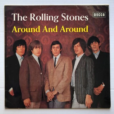 THE ROLLING STONES Around And Around 1964 / 1970 GERMAN ORG Decca MONO LP VG+ - Image 1 of 3