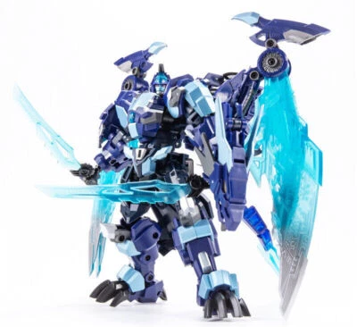 Jinbao Transforms Freeze Devil DF-08 Blue Cold Dragon Figure Model - Image 1 of 4