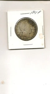 1901-P 90% Silver Liberty "Barber" Head Half Dollar Coin! #1Q19-94 - Picture 1 of 2