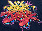 Vintage Graffiti T-shirt Wild Style We Stop Toys Krylon Farba w sprayu Koszulka Rozmiar M/L
