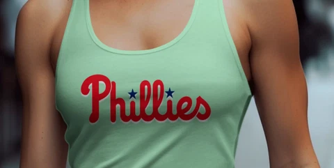Phillies Baseball Tank Top Womens,xs,sml,xl,2xl,Fan Gift Tank Top Cover