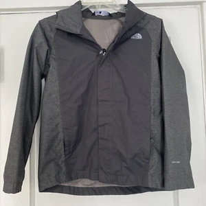 The North Face DryVent Hooded Jacket Gray Boy Size M - Picture 1 of 8