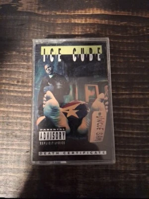 1991 Ice Cube Death Certificate Cassette Priority Records Inc - Image 1 of 3