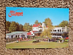 Vintage Postcard NEW HAMPSHIRE 1990 Mt Cranmore Base Station & Skimobile Resort - Picture 1 of 3