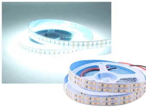 Tira de LED 240 LED/m 12V 18W/m 15000 lúmenes blanco frío 5m rollo 1200 LED - Imagen 1 de 4