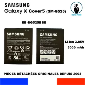BATTERIE ORIGINE SAMSUNG GALAXY XCOVER 5 EB-BG525BBE SM-G525F/DS OEM 3300mAh - Picture 1 of 6