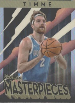 2023 Bowman U Best Masterpieces BM-5 Drew Timme Refractor - Gonzaga - Image 1 of 2