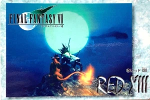 Red XIII FINAL FANTASY VII FF7 SQUARE japanese 1997 card Bandai F/S No.54 game - Picture 1 of 9