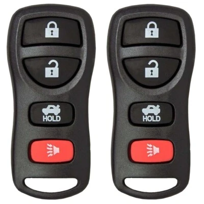 2 Replacement for Nissan Maxima 2002 2003 2004 2005 2006 Remote Keyless Key Fob - Image 1 of 4