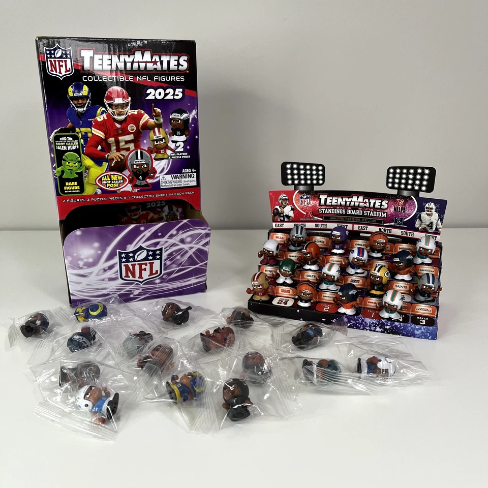 NFL Teenymates SEALED & LOOSE 2025 Series 13 Figures 1" CHOOSE YOUR PLAYER - Image 1 of 1