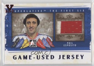 2013 ITG Superlative The First Six Vault Ruby 1/1 Phil Esposito #GUJ-49 HOF 1j8