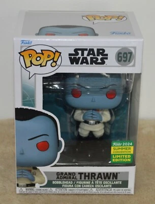 Star Wars Funko pop Grand Admiral THRAWN 697 SDCC 2024 LE - Photo 1/4