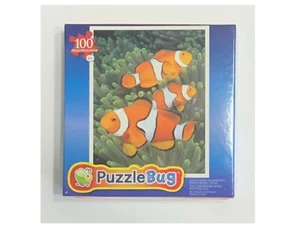 NIB PUZZLEBUG Puzzles Complete 100 Pieces Jigsaw Puzzle False Clown Inefish - Picture 1 of 5