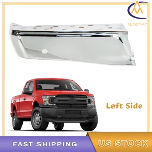 Rear Bumper Face Bar End Cap w/Park Left Side FO1102381 For 2015-2020 Ford F-150 - Picture 1 of 11