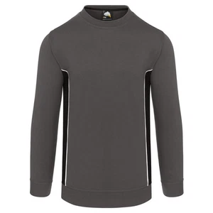 ORN Silverswift 2 Tone Grey / Black Sweatshirt 1290 - Picture 1 of 2