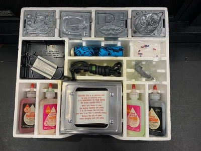 Mattel Fright Factory Thingmaker Creepy Crawlers Plastigoop Foto 1 de 4