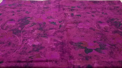 BTY Over The Rainbow de Jinny Beyer 2008 telas RJR púrpura floral algodón Foto 1 de 3