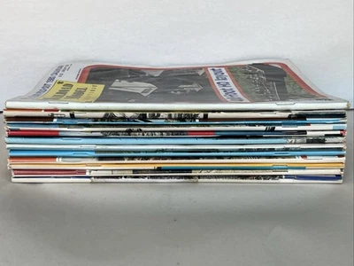 1980 Railroad Model Craftsman Magazine Lot Of 12 Full Year - Image 1 of 4