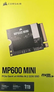 Corsair MP600 Mini PCIe Gen4 x4 NVMe M.2 2230 SSD - Picture 1 of 1