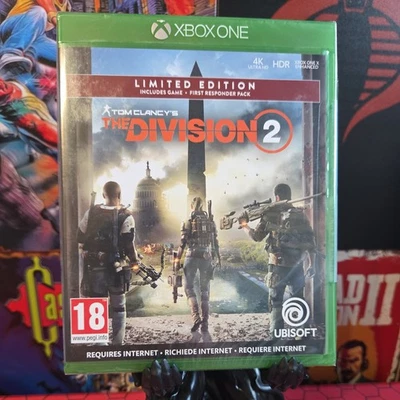 Tom Clancy's The Division 2 Limited Edition - Microsoft Xbox One NEW Sealed - Image 1 of 3