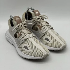 Adidas Run Lux Clima 'Off White' Breathable Mesh Running Shoes Women's Size 6.5 - Picture 1 of 10