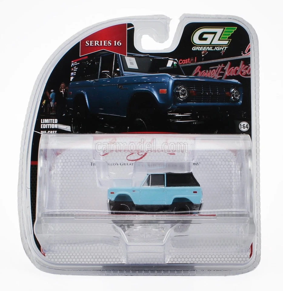 1/64 GREENLIGHT - FORD USA - BRONCO SOFT-TOP 1972 37330F - Immagine 1 di 1