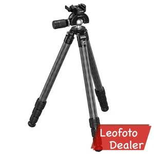 Leofoto Outdoors Tripod with Ballhead SA-324CX+MH-40X -Arca & Picatinny Clamp - Picture 1 of 10