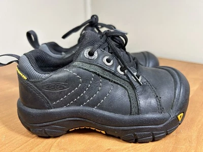 Keen Niño Pequeño Talla 8 Senderismo Niño Niños Zapatos Impermeable Cuero Negro - BONITO Foto 1 de 4
