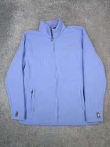 The North Face Jacket Girls Xl Purple Full Zip Hiking Fleece - Picture 1 of 9