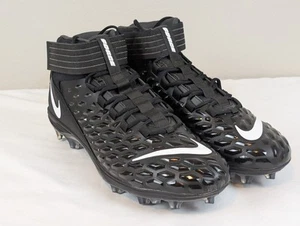 Nike Men’s 17 Force Savage Pro 2 Football Cleats Black/White AH4000-002 NEW - Picture 1 of 11