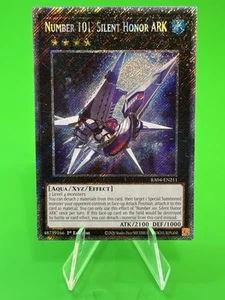Yu-Gi-Oh Quarter Century Stampede Number 101:Silent Honor ARK PSR RA04-EN211 NM - Picture 1 of 3
