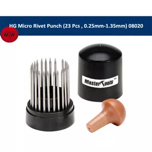 Master Tools 08020 HG Micro Rivet Punch for Model Hobby(23 Pcs , 0.25mm-1.35mm)  - Picture 1 of 5