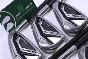 Cobra Aerojet Irons / 5-PW+GW / Stiff Flex KBS PGI 85 Shafts - Picture 1 of 7