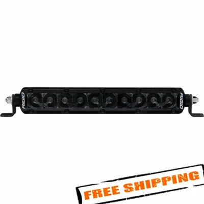 Barra de luz LED haz puntual Rigid Industries 910213BLK SR-Series Pro Midnight 10" Foto 1 de 4