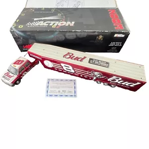 Dale Earnhardt Jr #8 Budweiser 2003 1:24-Scale Crew Cab & Show Trailer MLB All S - Picture 1 of 24