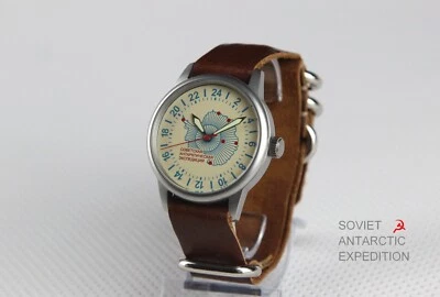 RAKETA 24 hours (2623.H) Men's mechanical watch "Soviet Antarctic Expedition" - Image 1 of 4