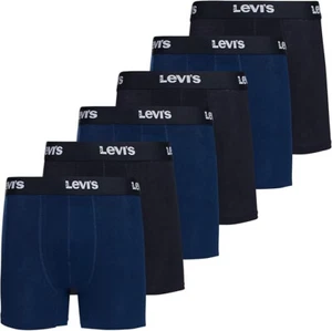 Paquete de 6 calzoncillos boxer transpirables de algodón para hombre Levi's para hombre, XL - Imagen 1 de 4