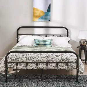 Victorian Style Metal Bed 3ft Single 4ft Small Double 4ft 6" Double + Mattress - Picture 1 of 17