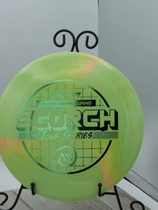 New Discraft Mandujano ESP Swirl 2022 Tour Series Scorch Driver Golf Disc - Picture 1 of 5