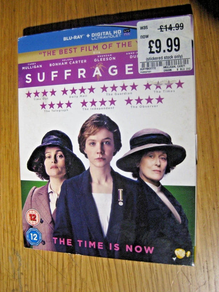 Suffragette - (Blu-ray) - Brand New & Sealed  -SLIPCASE - Image 1 of 1
