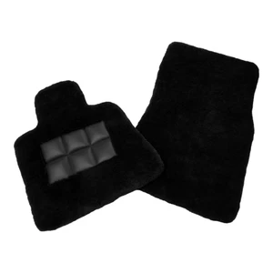 Bespoke 2PC Black Sheepskin Floor Mats Rolls Royce Phantom Coupe 2009 -2016 - Bild 1 von 8