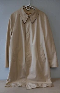 Abrigo de lluvia London Fog para hombre gabardina forro de pelo extraíble 42 largo - Imagen 1 de 10