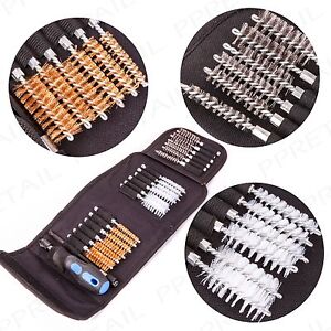 COMPLETE SPIRAL BRUSH SET SMALL-LARGE Thin-Thick Rust Paint Remover Polish Clean