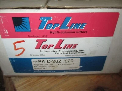 5 TOP LINE PISTON PA D-26Z 0.20 OVER 3.L NISSAN 300ZX INFINITY 24 V NON TURBO - Image 1 of 4