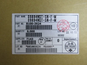 SUMITOMO  8100-3624 Qty of 200 per Lot SUMITOMO  8100-3624 - Picture 1 of 3