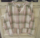 NWT Time and Tru - Peplum Popover Top Size Small New!